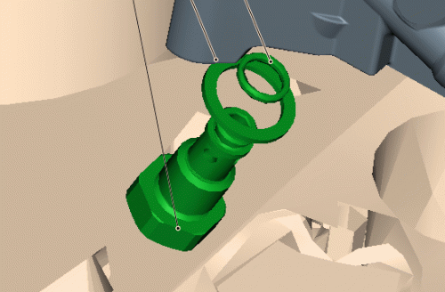 0134 0591 Overflow valve