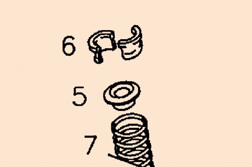 0210 8102 Valve collet