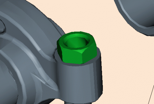 0210 9637 Hexagon nut