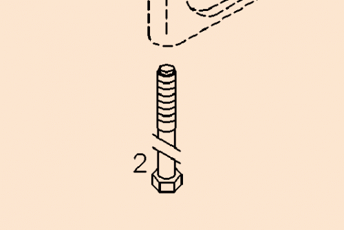 0425 1254 Piston Kol Civatası