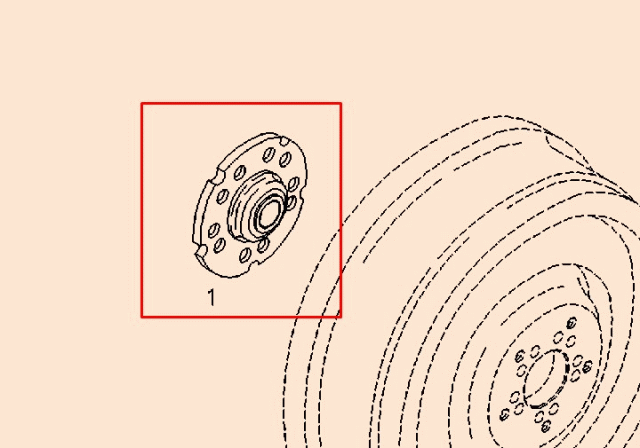 0425 1454 Driver flange