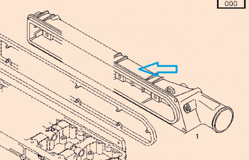 0425 2315 Charge air pipe