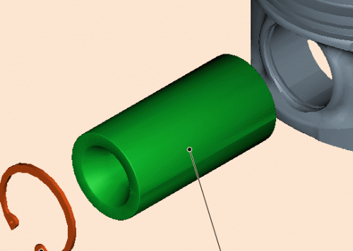 0428 4246 Piston pin