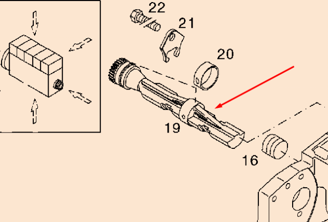 0429 0195 Mass balanc. shaft