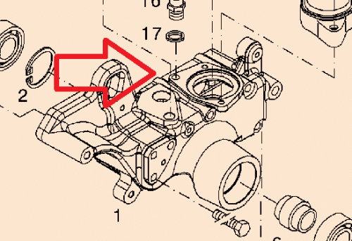 0429 7165 Fan bracket