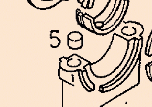 0416 0764 Bush Piston kol pimi