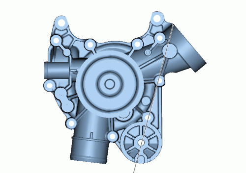 0491 1788 Cooling water pump