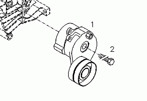 0450 5819 Belt tensioner