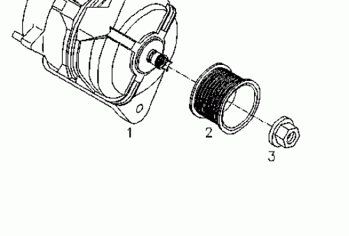 0118 2291 V-rib.belt pulley