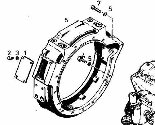 0224 2050 Connection housing