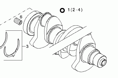 0292 8290 Crankshaft