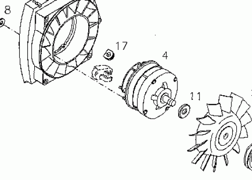 0117 9755 Generator RL 14V 60A