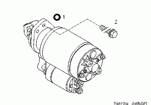 0117 8670 Starter R 12V 2,2kW