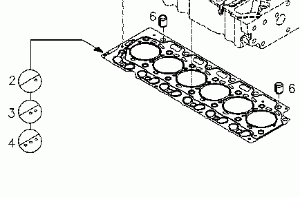 0428 9410 Cylind.head gasket