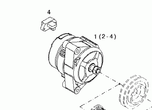 0118 3189 Generator R 28V 55A