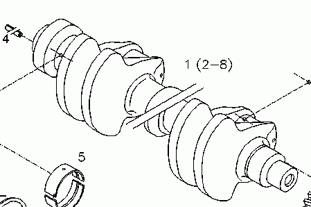 0293 1400 Crankshaft