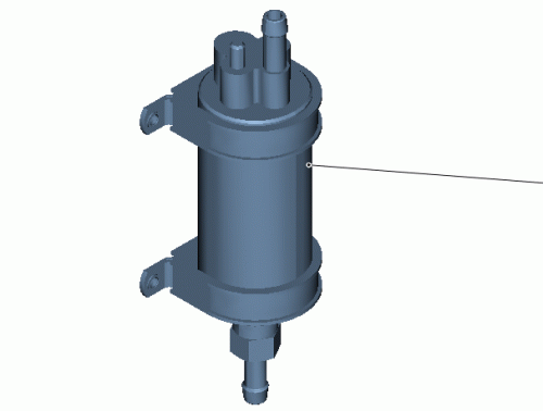 0412 3877 Fuel supply pump