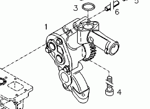0426 3106 Oil pressure pump