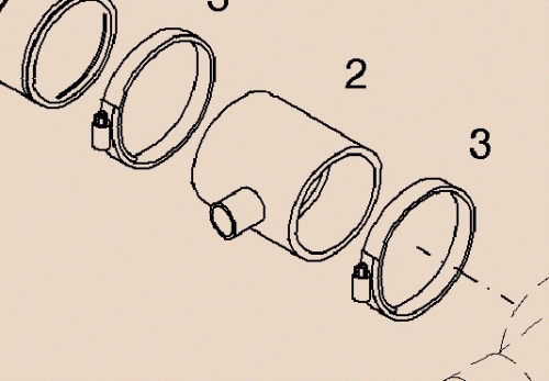 0426 3408 Rubber sleeve