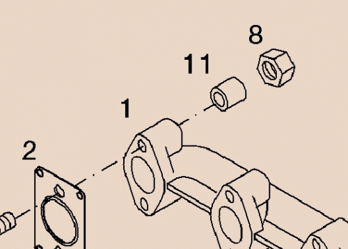 0425 9761 Spacer sleeve
