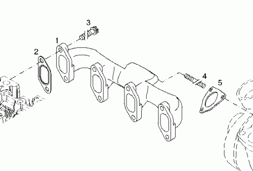 0417 3862 Eksoz Manifold Conta