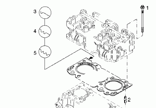 0428 1062 Cylinder head gasket
