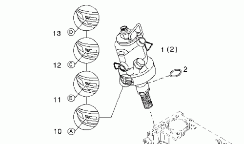 0134 0409 Fuel injector pump