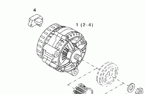 0118 2691 Generator / Alternator 14V / 150A