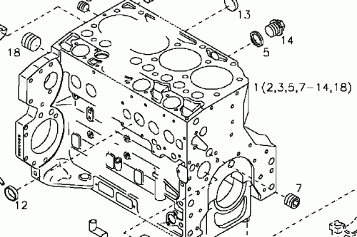 0429 3481 Blok-Crankcase