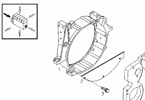 0428 2558 Connection housing