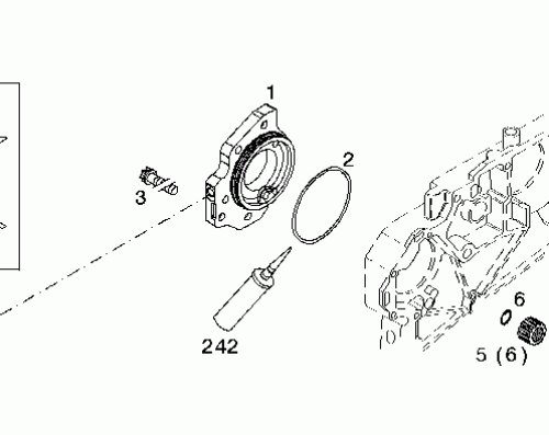 0429 5825 Interm.flange