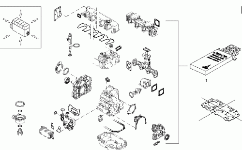 0293 7587 Gasket set