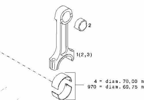 0428 3653 Connecting rod
