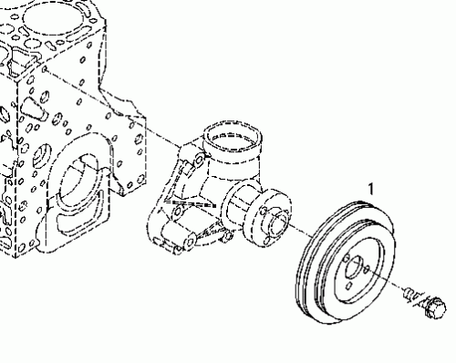 0425 6797 V-grooved pulley