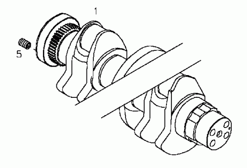 0429 2803 Crankshaft
