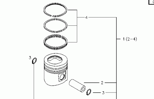 0425 8457 Piston std
