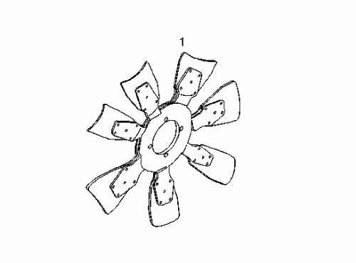 0420 9193 Forced-draft fan