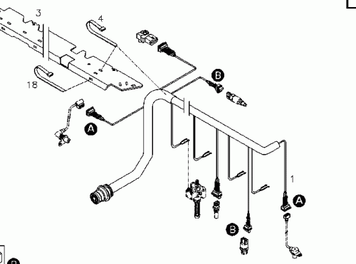 0421 3154 Cable harness