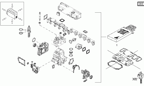 0293 7586 Gasket set