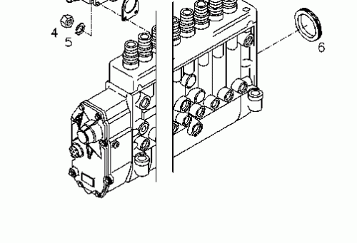 0426 0555 Fuel injector pump