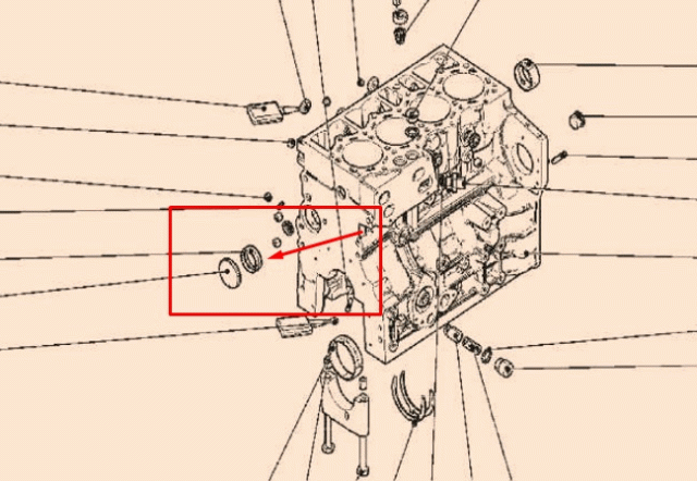 0412 5734 Camshaft Bushing